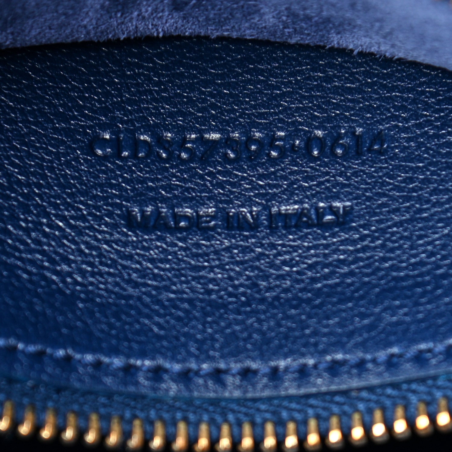 Saint Laurent Calfskin Small Monogram Cabas Blue Majorelle 5 of 8