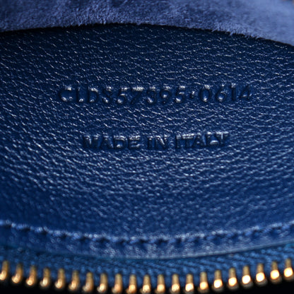 Saint Laurent Calfskin Small Monogram Cabas Blue Majorelle 5 of 8