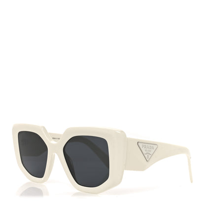 Prada Acetate Symbole Sunglasses SPR 14Z Talc 1 of 7