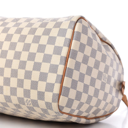 Louis Vuitton Damier Azur Speedy 30 7 of 10