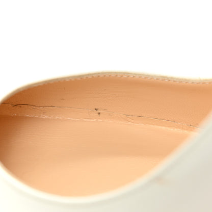 Christian Louboutin Patent Pigalle Follies 100 Pumps 36.5 Snow 14 of 14