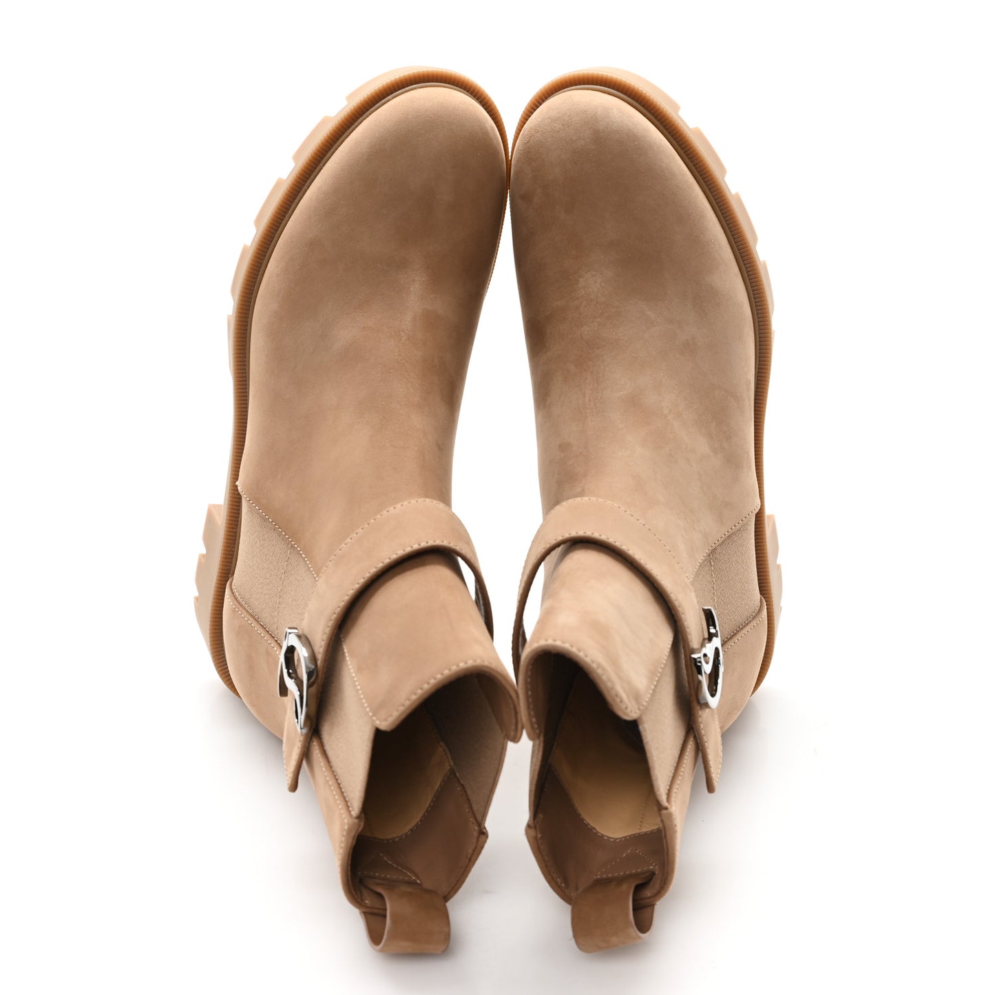 Suede CL Chelsea Booty 37.5 Beige