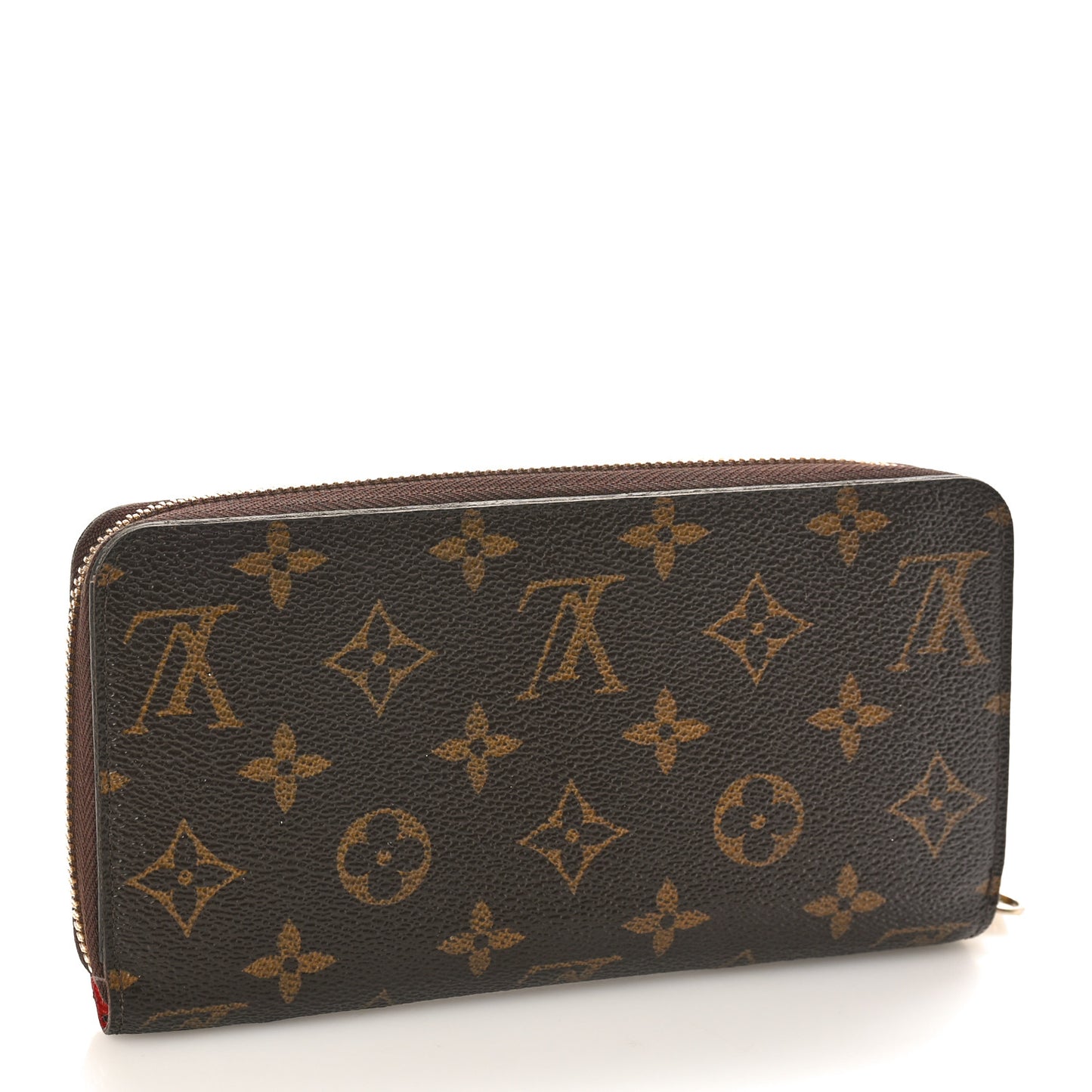 Monogram Zippy Wallet Coquelicot