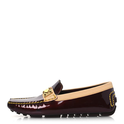 Louis Vuitton Vernis Zen Driving Loafers 36 Amarante 1 of 11