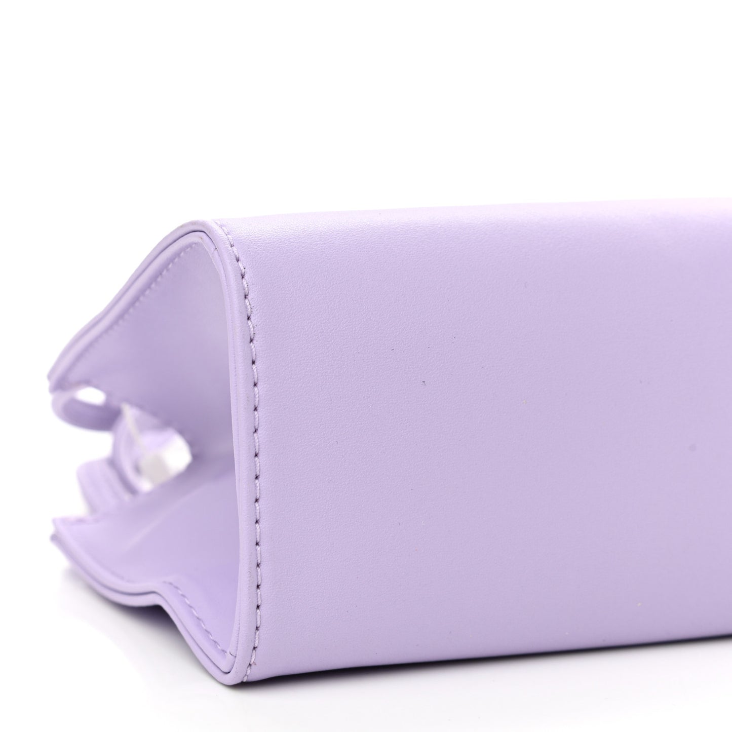 Vegan Leather Small Shopping Bag Lavender