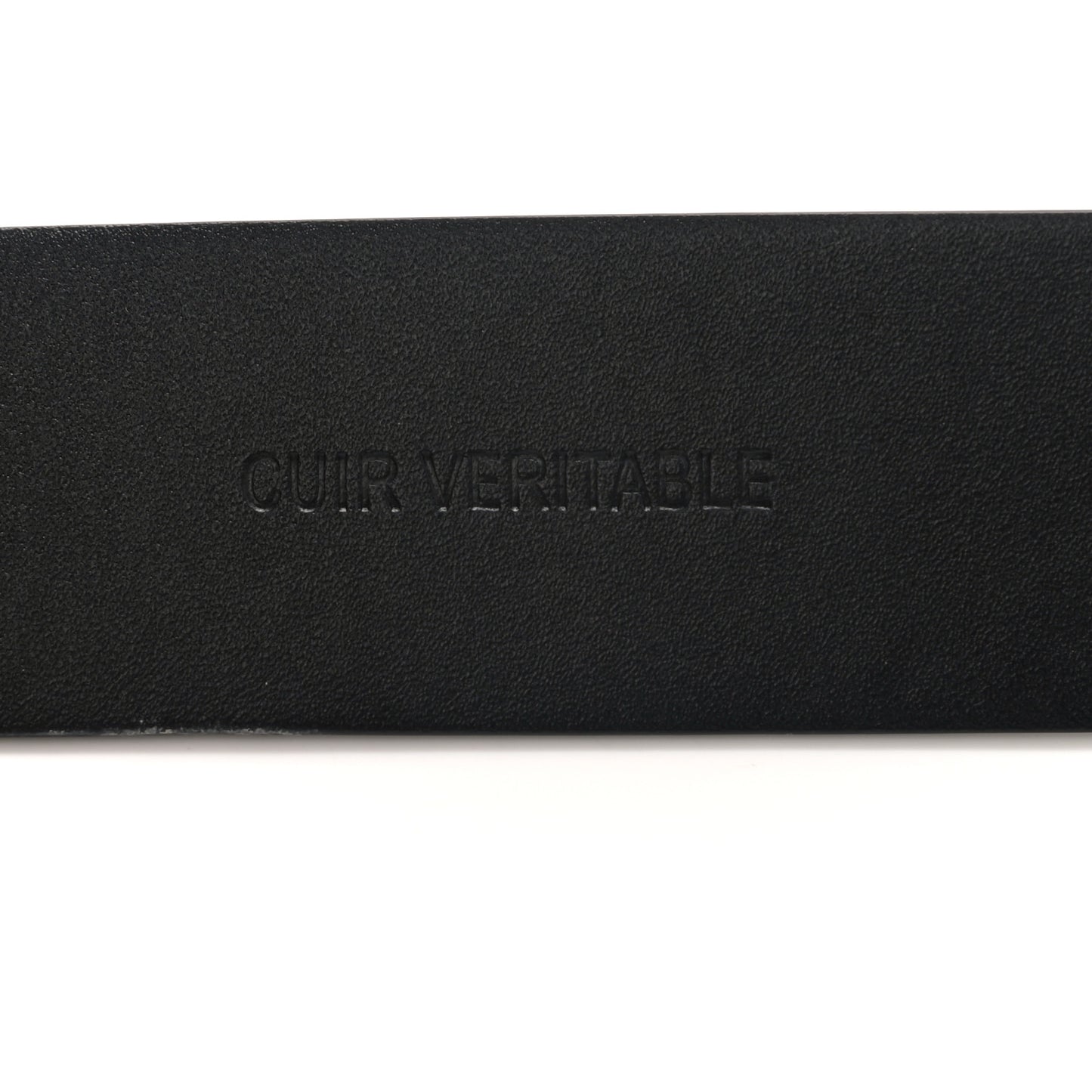 Calfskin CC Chain Belt 85 34 Black