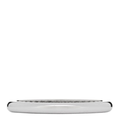 Tiffany Platinum Diamond .17ctw Soleste Half Eternity Band Ring 52 6 3 of 5