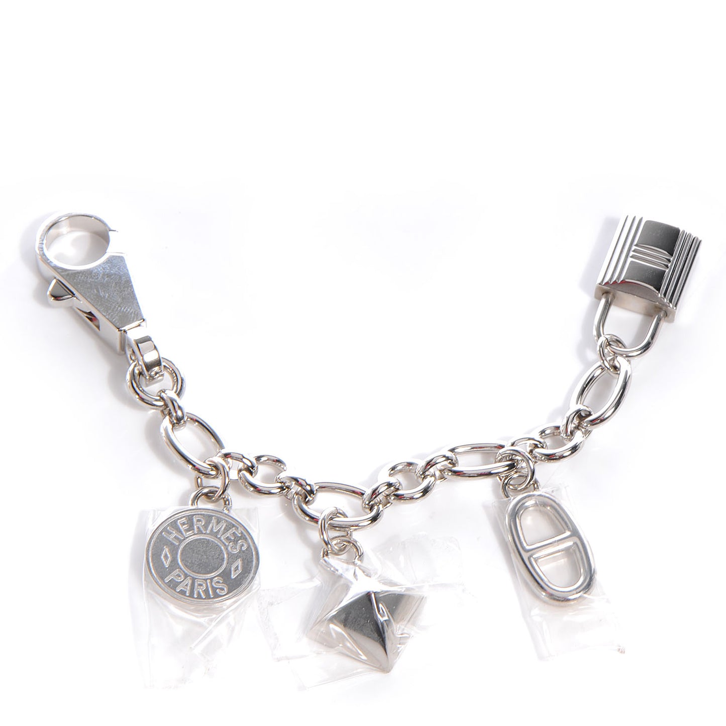 Palladium Olga Bag Charm Bracelet