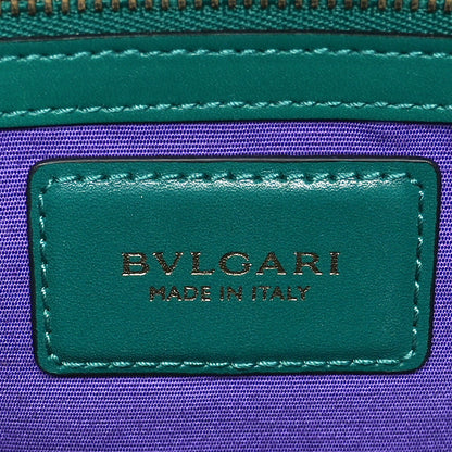 Bulgari Calfskin Serpenti Forever Shoulder Bag Emerald Green 6 of 9