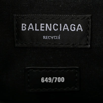 Balenciaga Denim Patchwork Small Hourglass Top Handle Bag Washed Blue 6 of 9