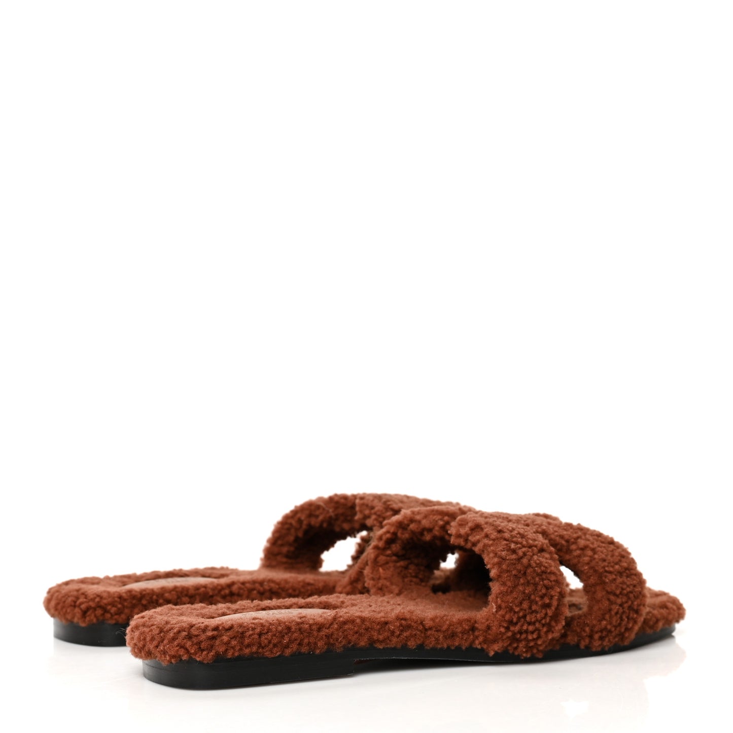 Woolskin Oran Sandals 40 Cognac