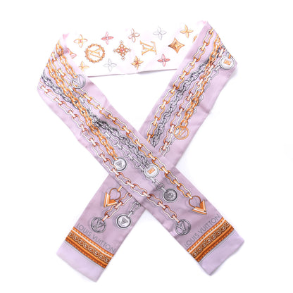 Louis Vuitton Silk Monogram Vendome Bandeau Gris 1 of 4