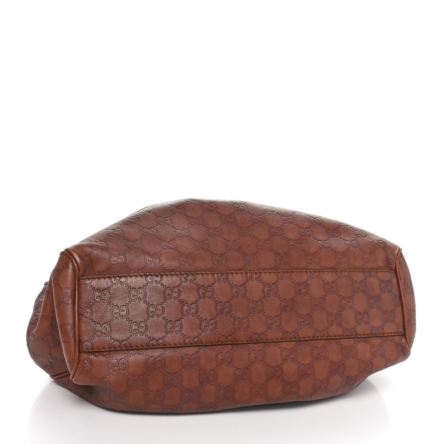 Gucci Metallic Guccissima Medium Sukey Tote Brown 4 of 10