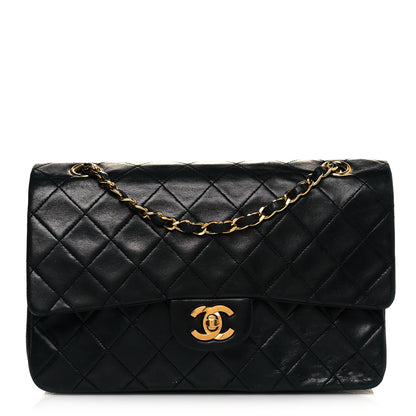 Chanel Lambskin Quilted Small Double Flap Black 1 of 11
