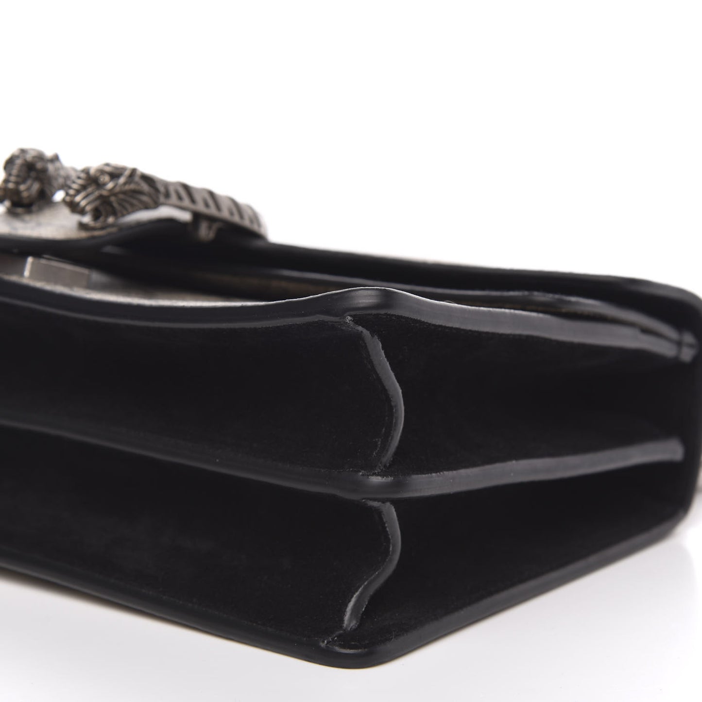 GG Supreme Monogram Small Dionysus Shoulder Bag Black