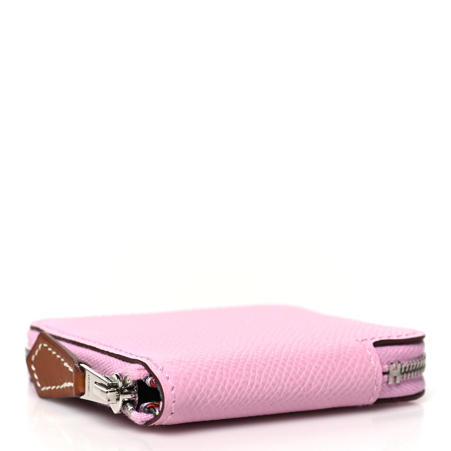 Hermes Epsom Silk'In Coin Purse Mauve Sylvestre 4 of 8