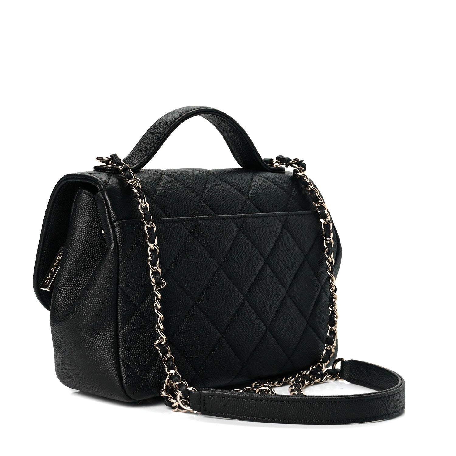 Chanel Caviar Quilted Small Business Affinity Flap Black 3 of 7