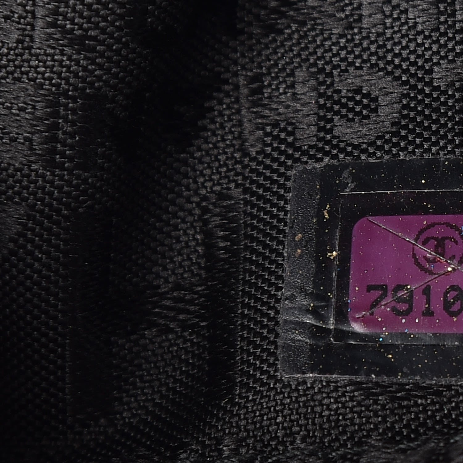 Chanel Grained Calfskin Shoulder Bag Black 7 of 9