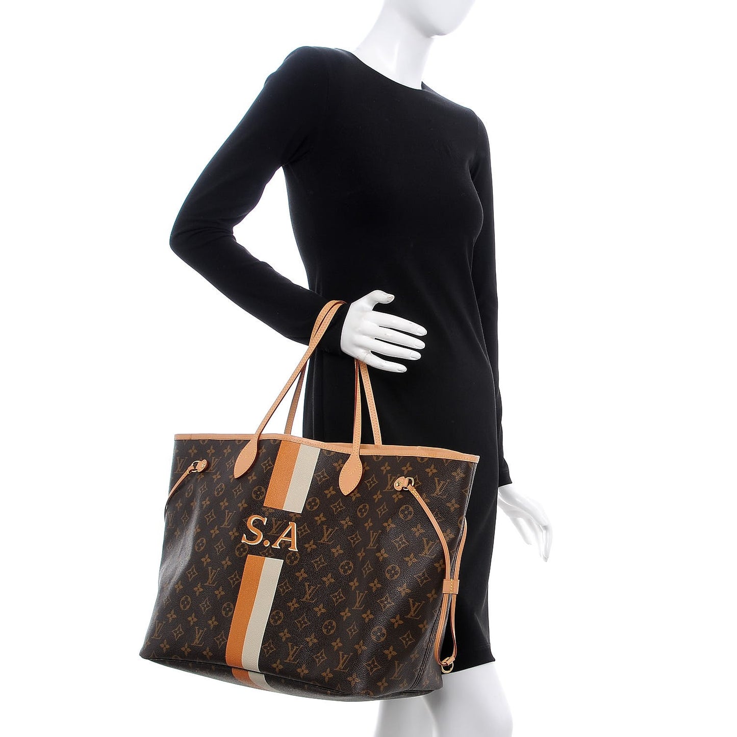 Monogram My LV Heritage Neverfull GM Orange White