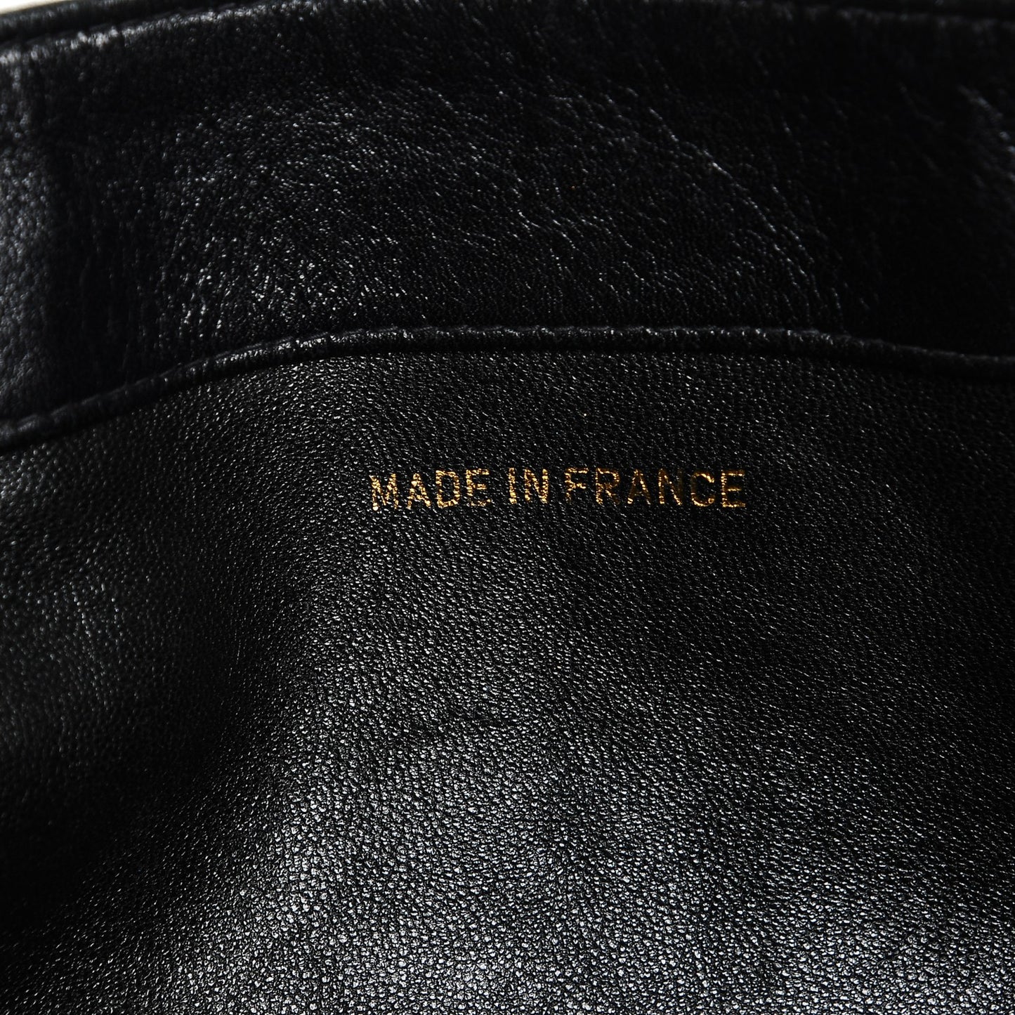 Lambskin Jumbo Shoulder Bag Black