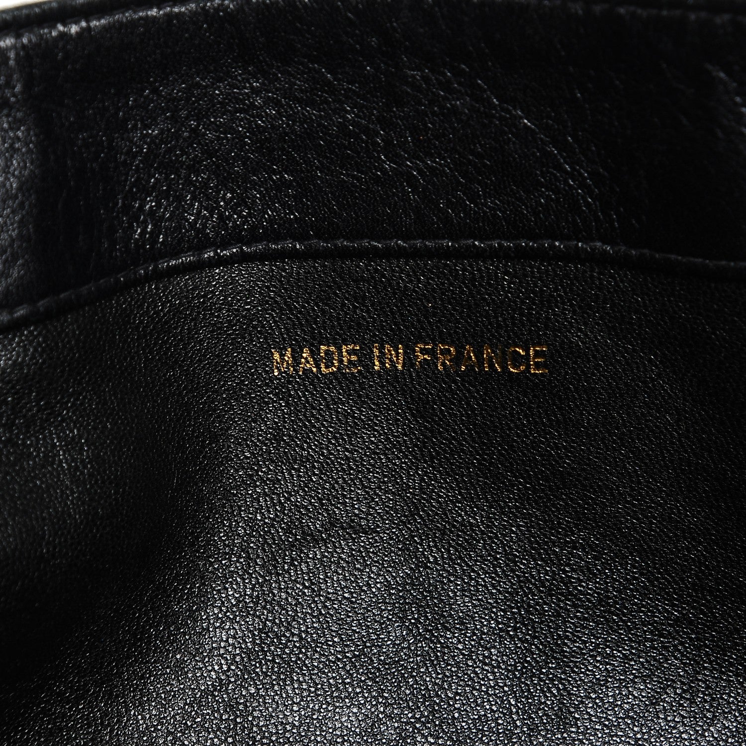 Chanel Lambskin Jumbo Shoulder Bag Black 7 of 8