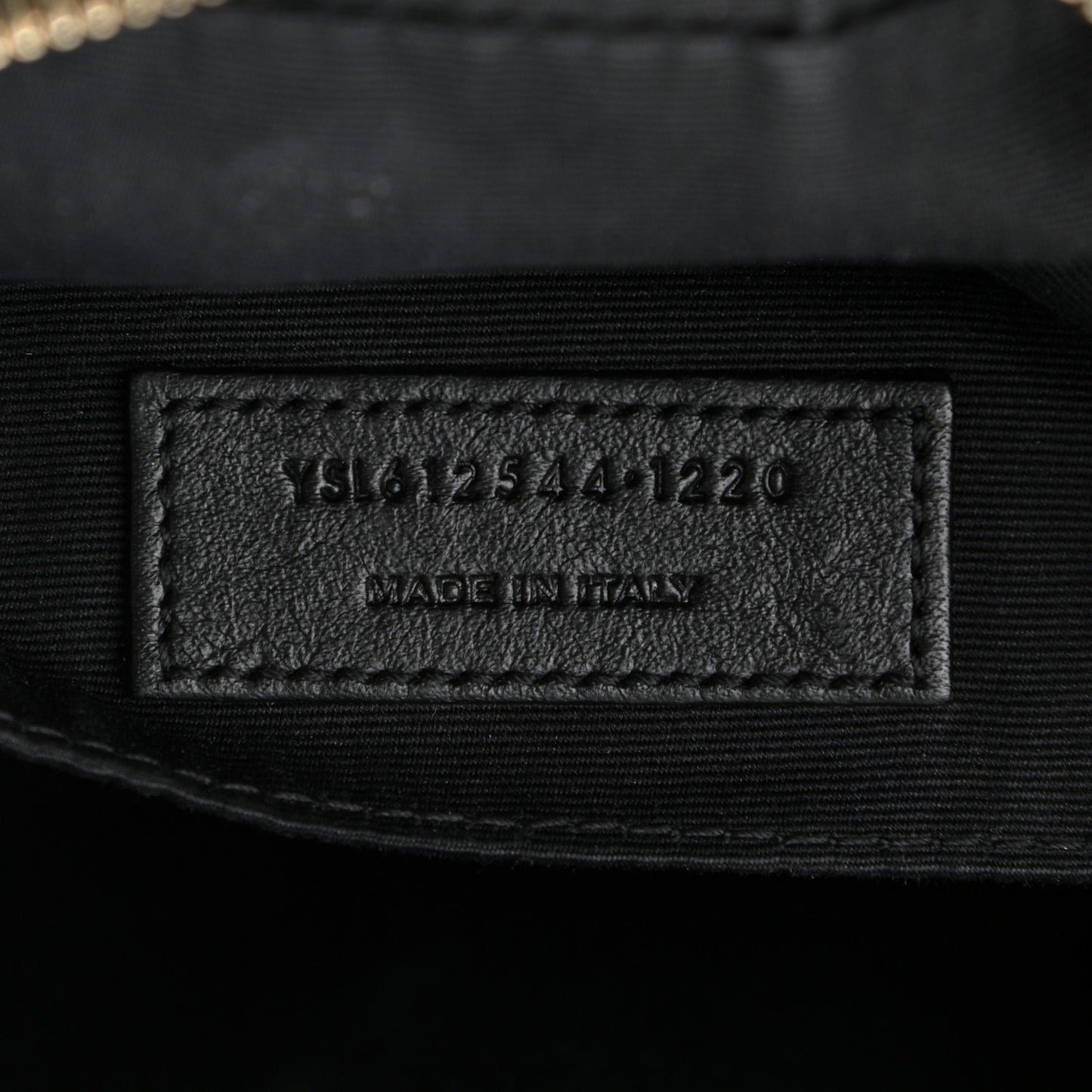 Calfskin Matelasse Monogram Lou Camera Bag Black