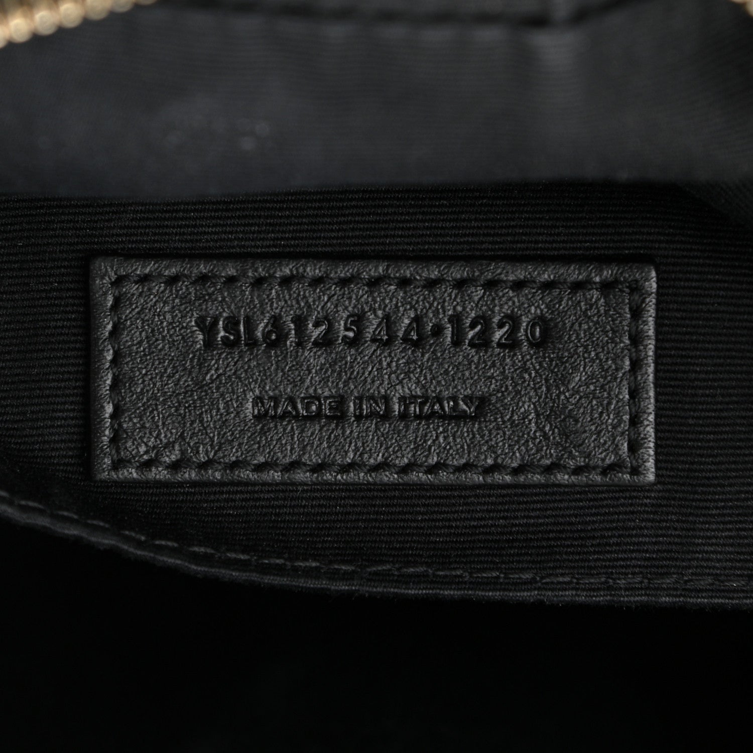 Saint Laurent Calfskin Matelasse Monogram Lou Camera Bag Black 7 of 10