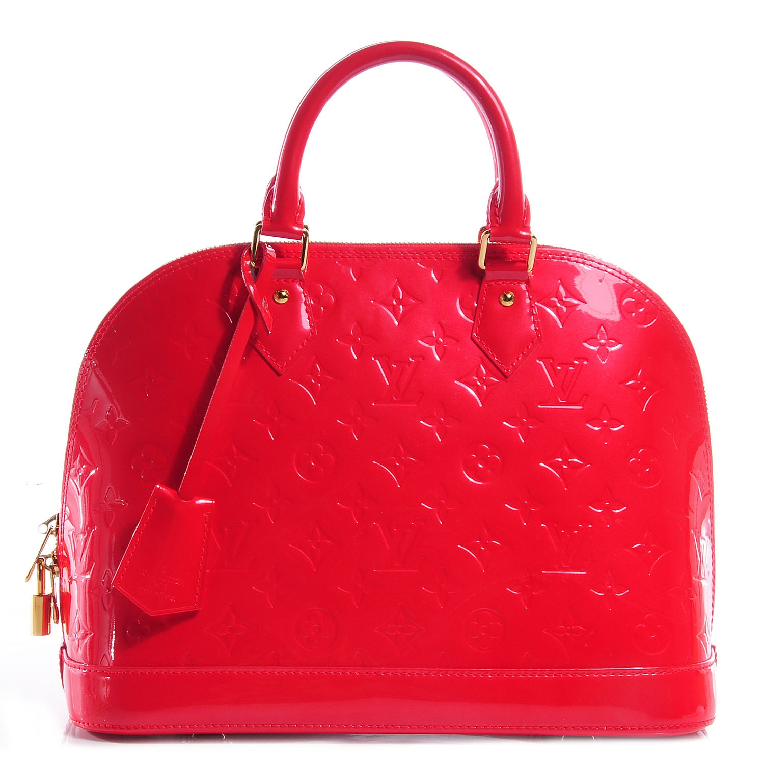 Louis Vuitton Vernis Alma PM Rouge Grenadine 1 of 7