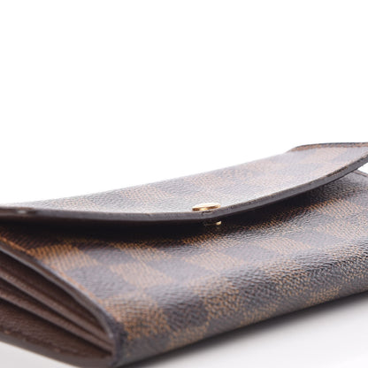 Louis Vuitton Damier Ebene Sarah Wallet 9 of 12