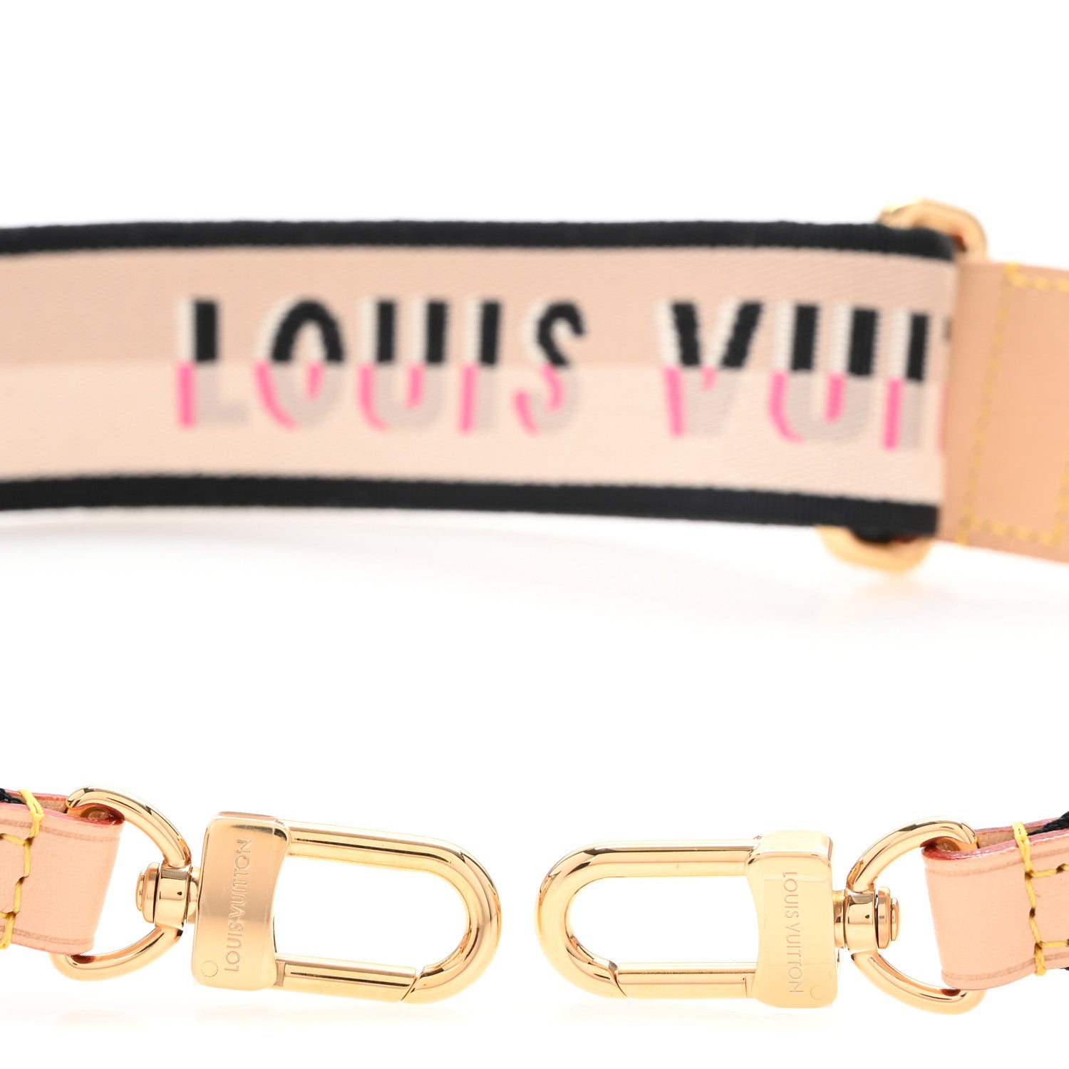 Louis Vuitton Jacquard Speedy Bandouliere 20 Shoulder Strap Black 4 of 5