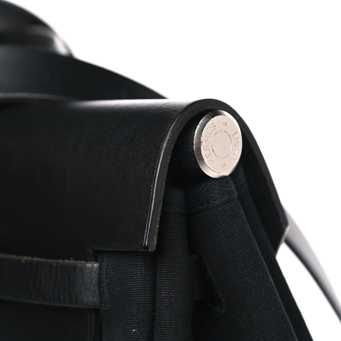Toile Vache Calfskin Herbag 39 MM Black