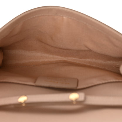 Salvatore Ferragamo Printed Calfskin Ginny Shoulder Bag Beige 5 of 9