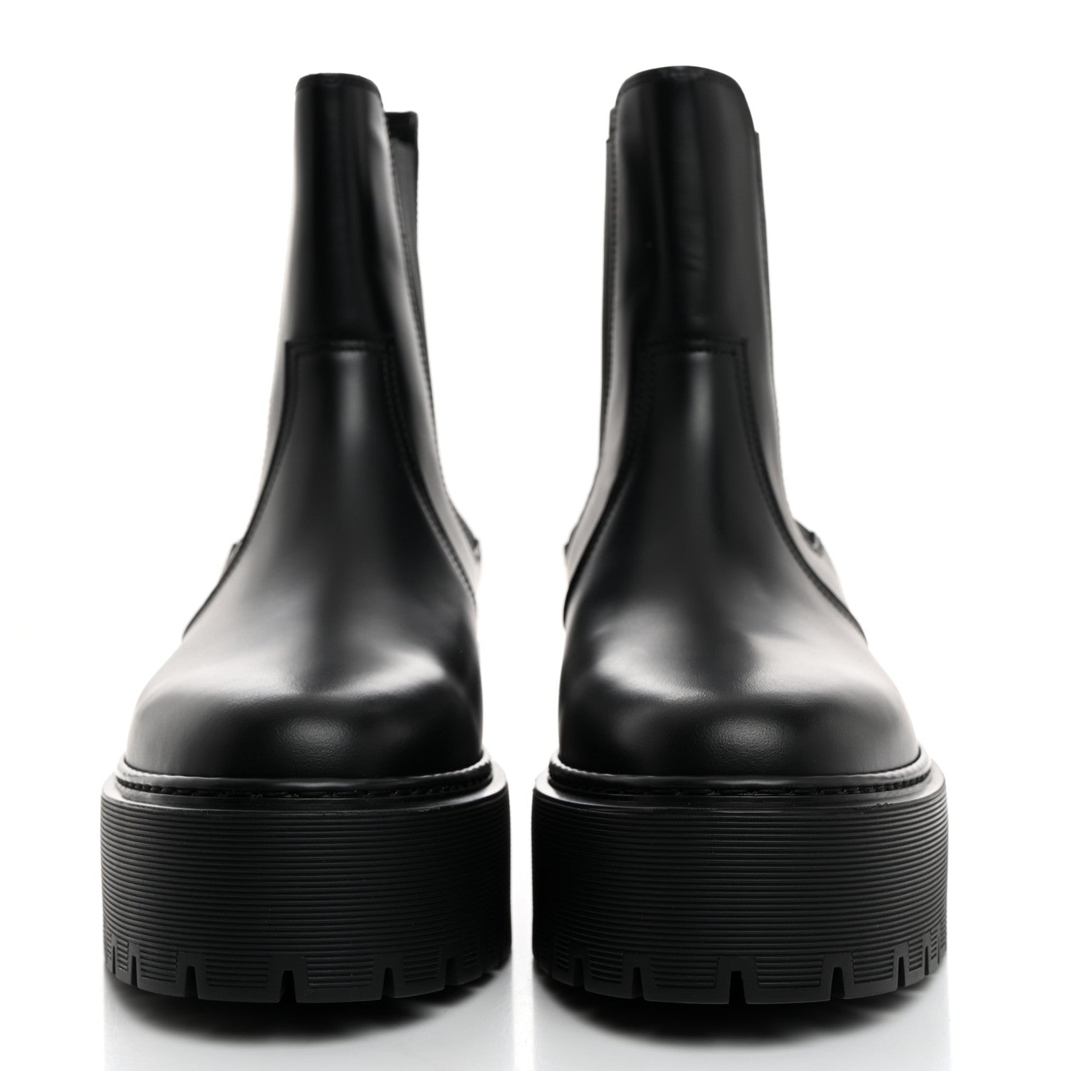 Hermes Calfskin Harrow Ankle Boots 37.5 Black 2 of 9