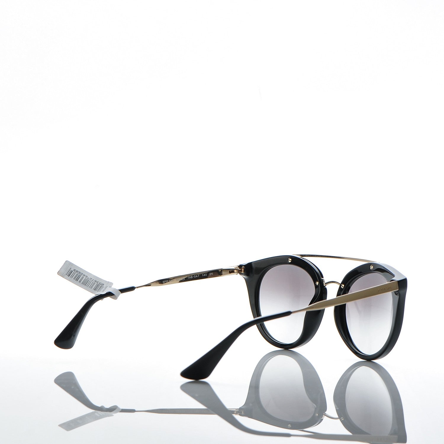 Prada Panthos Sunglasses SPR 23S Black 4 of 6