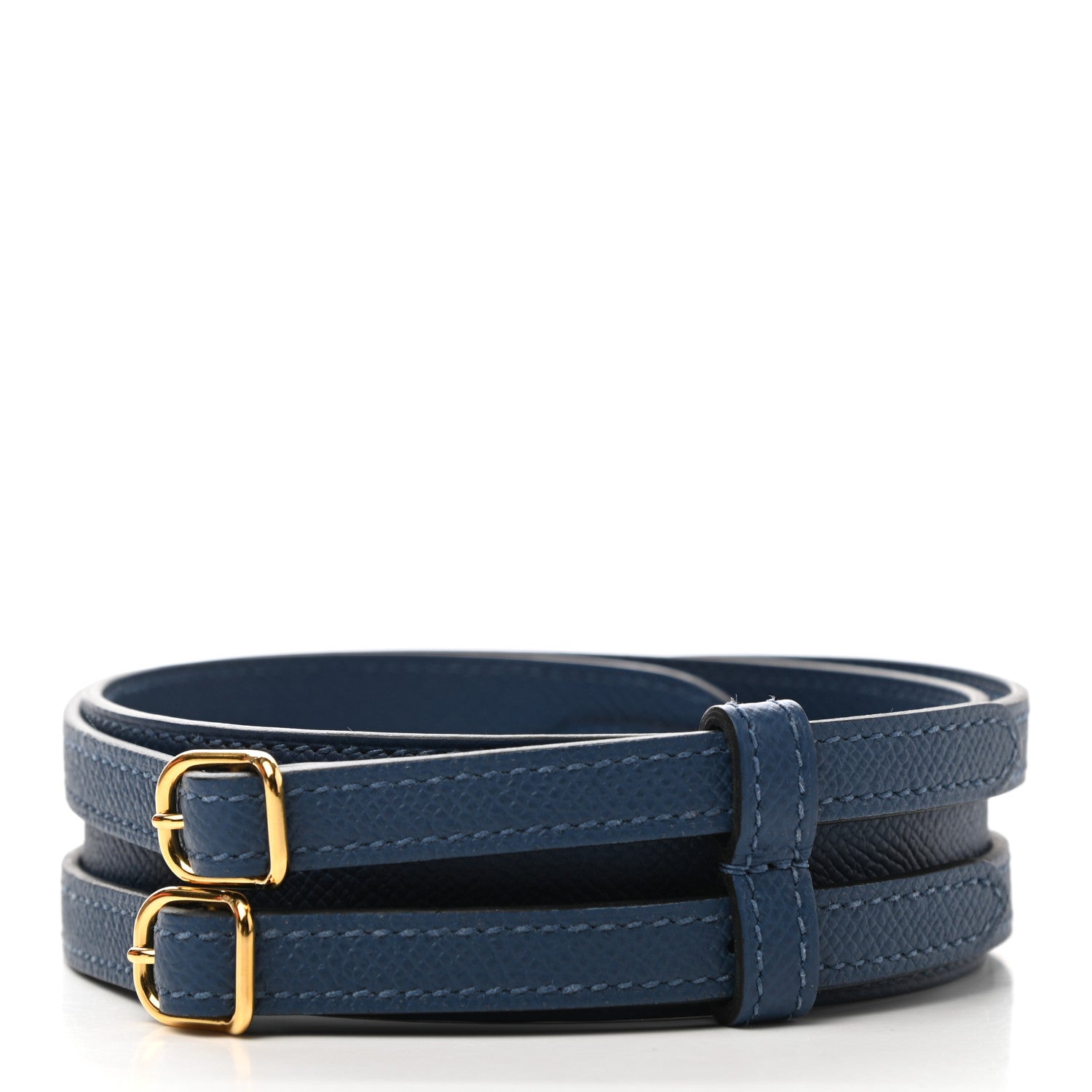 Hermes Epsom 35mm Harnachement Shoulder Strap Deep Blue 2 of 9