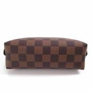 Damier Cosmetic Pouch Brown