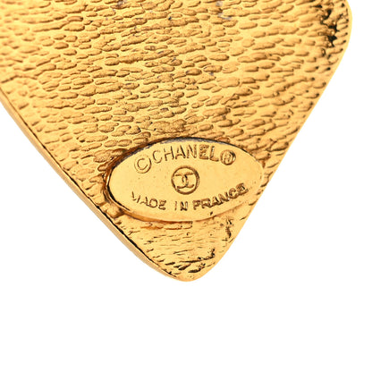 Chanel CC Chain Pendant Long Necklace Gold 5 of 5