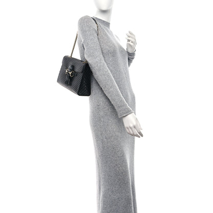 Gucci Microguccissima Medium Emily Chain Shoulder Bag Black 2 of 13