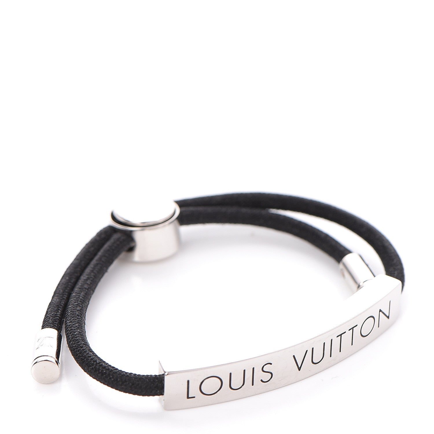 Louis Vuitton Nylon LV Space Bracelet Black 1 of 7