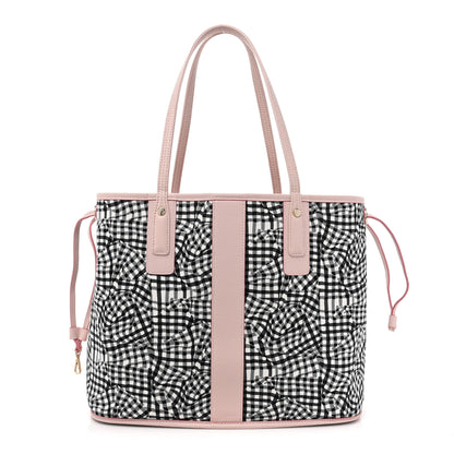MCM Visetos Medium Liz Reversible Shopper Tote Powder Pink 3 of 16