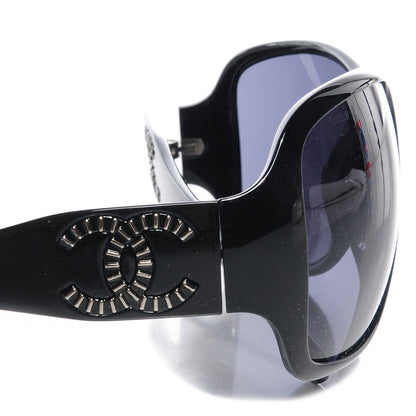 Chanel CC Sunglasses 6025 Black 5 of 5