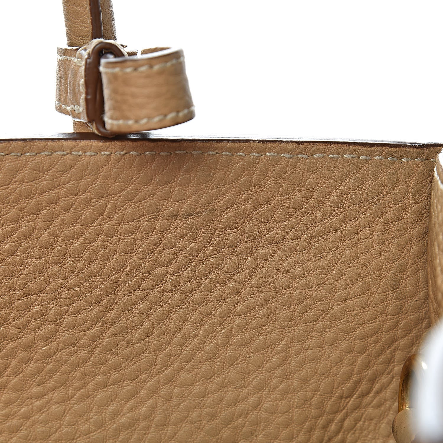 Prada Vitello Daino Shopping Tote Sughero 9 of 27