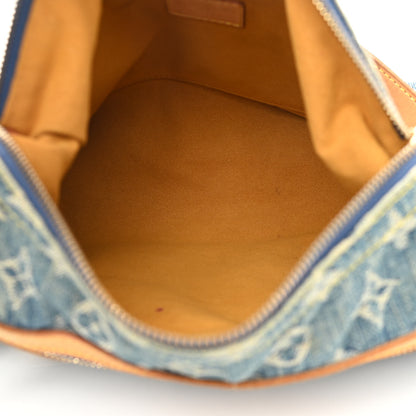 Louis Vuitton Monogram Denim Baggy PM Blue 5 of 13