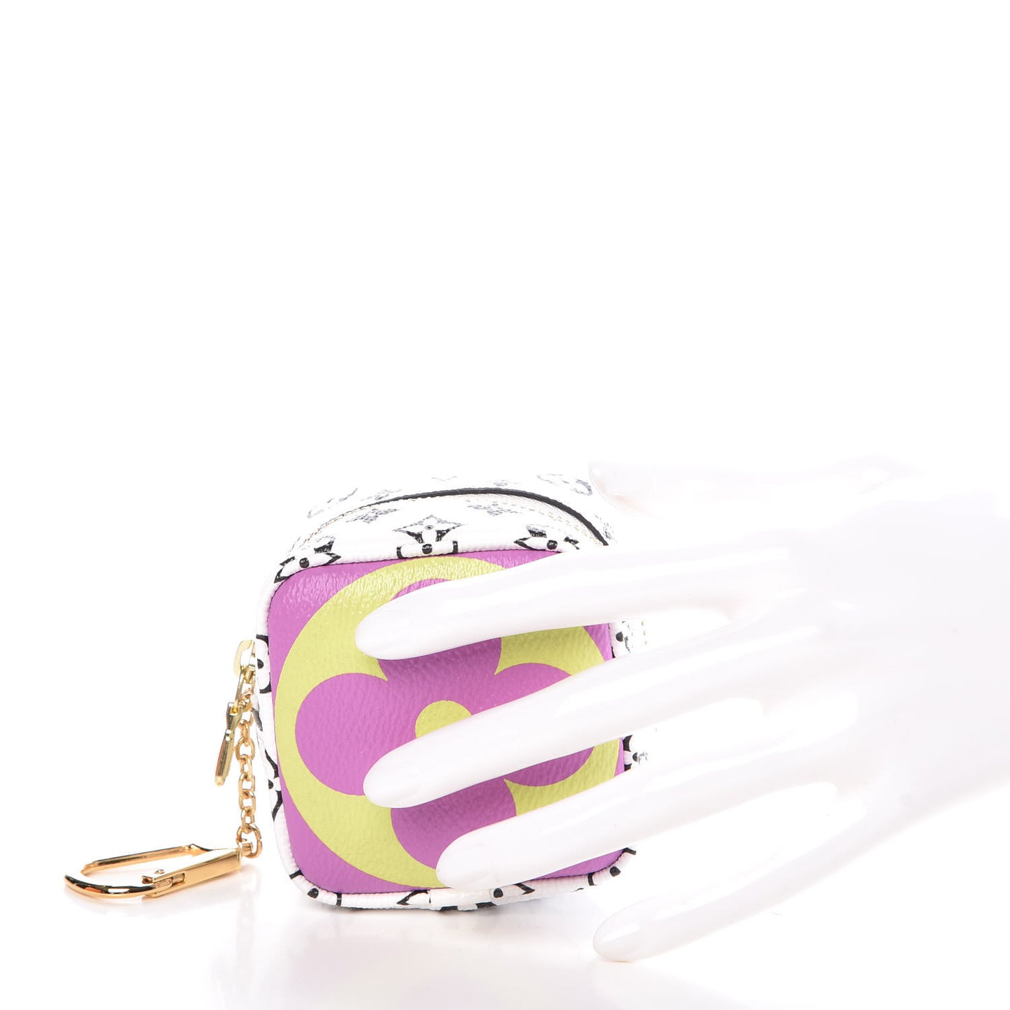 Monogram Giant Cube Coin Purse Pink