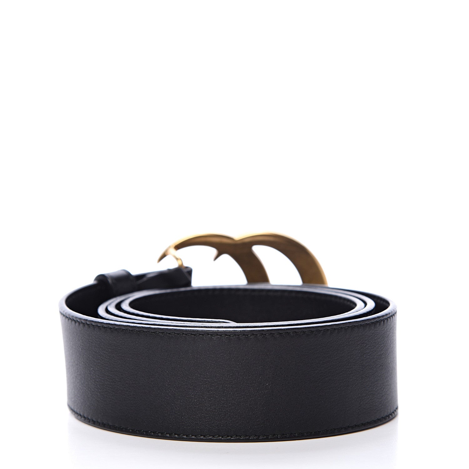 Gucci Calfskin Double G 40mm Belt 90 36 Black 2 of 7