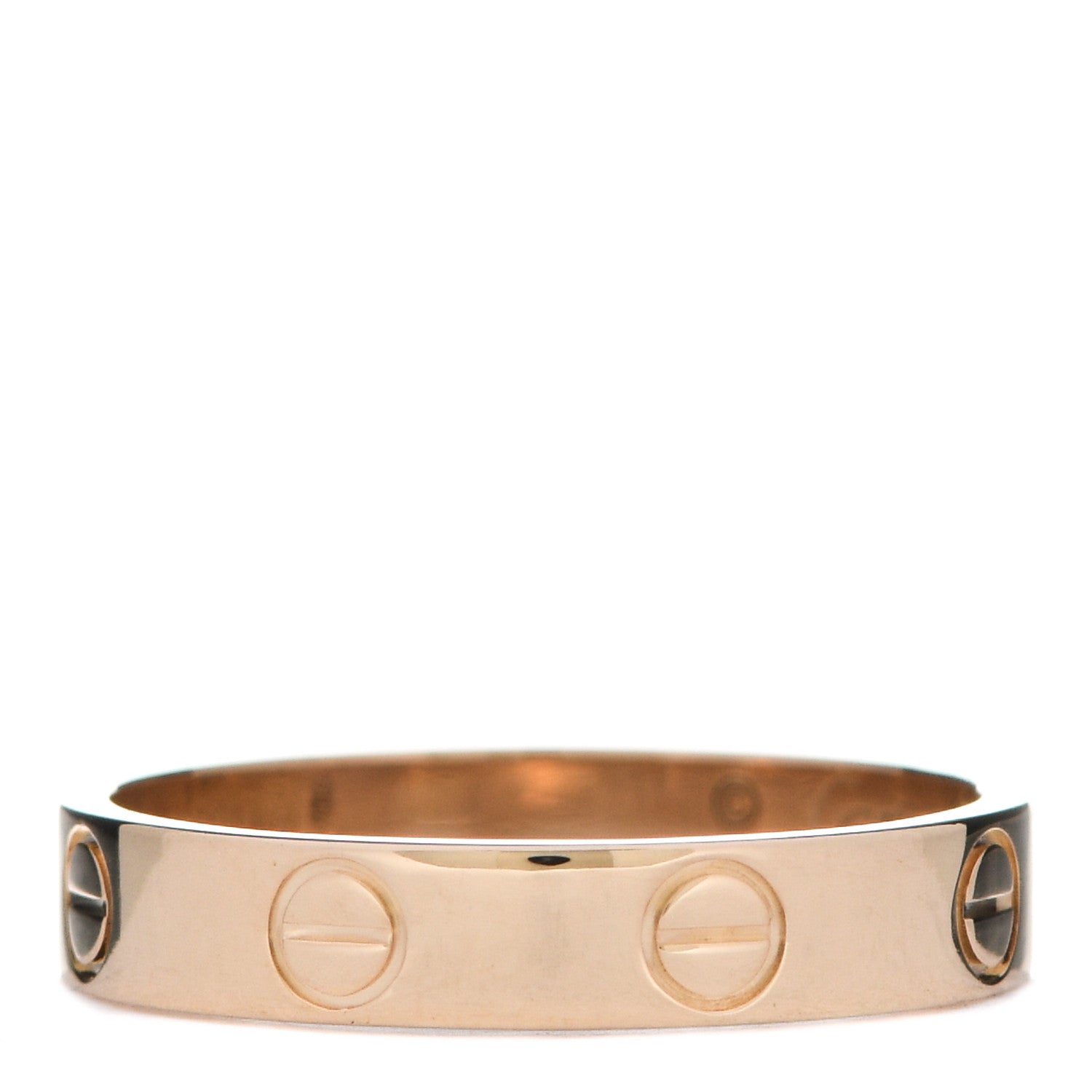 Cartier 18K Yellow Gold 3.5mm LOVE Wedding Band Ring 52 6 3 of 5
