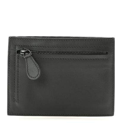 Bottega Veneta Nappa Intrecciato Zip Card Holder Grey 1 of 8