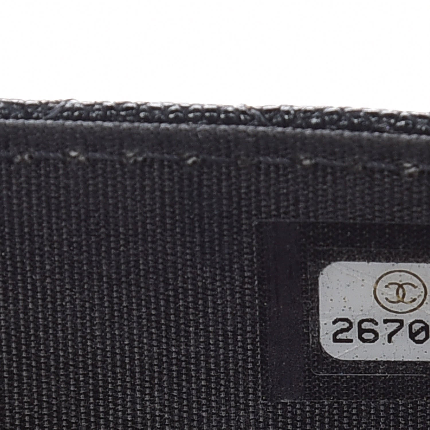 Chanel Caviar Quilted Square Boy Wallet On Chain WOC Charcoal 9 of 11