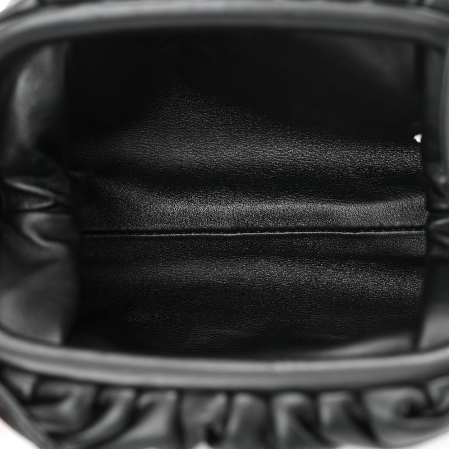 Butter Calfskin The Mini Pouch Black