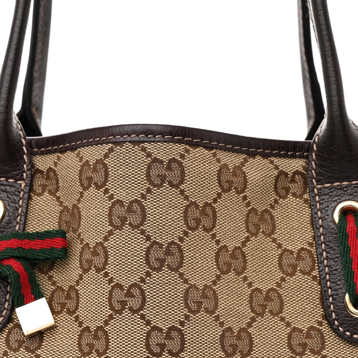 Monogram Medium Princy Tote Dark Brown